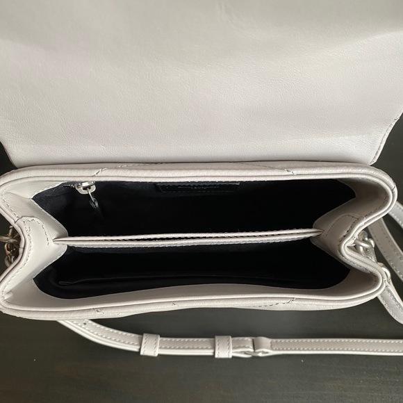 EUC Saint Laurent Toy Loulou Crossbody Bag Gray - Picture 12 of 16